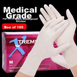 Ammex Jednokratne rukavice, 100 komada, Bele