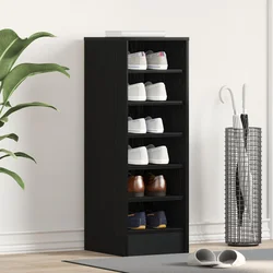 Ormar za cipele Crni hrast 32 x 35 x 90 cm Konstruirano drvo
