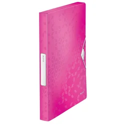 Leitz mapa s klapo in elastiko WOW, A4, pink
