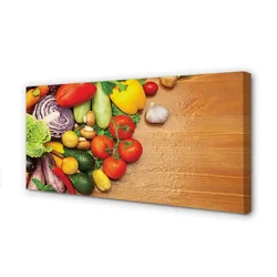 tulup.si Slika na platnu Česen gobe bučke 125x50 cm