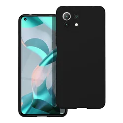 Maska SILIKONSKA za XIAOMI Mi 11 Lite 5G / Mi 11 Lite LTE ( 4G ) crna