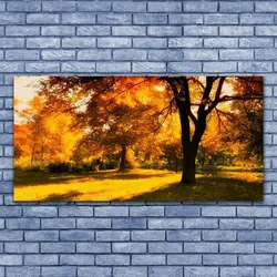 tulup.si Slika na platnu Drevesa jesen narava 140x70 cm