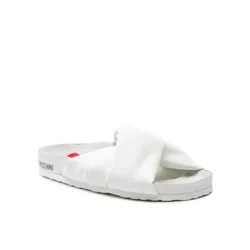Love Moschino Ženske modne papuče, Bele