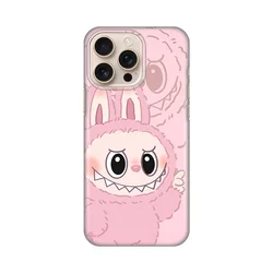 Maska za iPhone 16 Pro Max 6.9 La Bubu Silikonska Print Pink