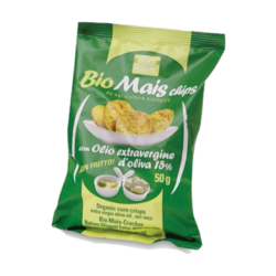 BIO BREAK Čips od kukuruza s ekstra djevičanskim maslinovim uljem BIO 50g