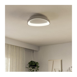 Eglo 901583 - LED prigušiva plafonska svetiljka LORETELLO LED/12W/230V bela + daljinski upravljač
