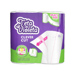 VIOLETA Papirni ubrus Picnic CleverCut  2/1