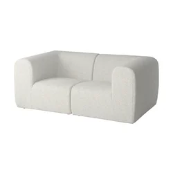 STOCKHOLM 2025 Sofa dvosed, Djurmo siva/bela