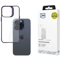 3MK Satin Armor Case+ iPhone 15 Pro Max purple ()