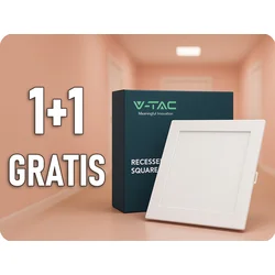 LED ugradno stropno svetlo LED/24W/230V 29,5x29,5 cm 6500K belo
