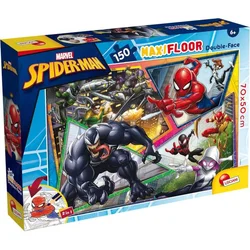 Spider-man Puzzle MAXI-FLOOR dvostransko 70x50 cm 150 kosov