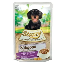 Stuzzy Shreds preliv – tračice teletine i testenina - 100 g