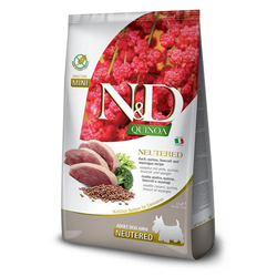N&D Quinoa Neutered Duck Broccoli & Asparagus Mini 7kg