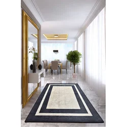 Conceptum Hypnose Tepih Black Frame, 100x300cm, Šareni