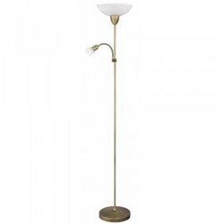 Rabalux Pearl clas podna lampa sa čitačem E27 60W+E14 40