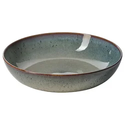 GLADELIG Činija za posluživanje, bež-zelena, 30 cm