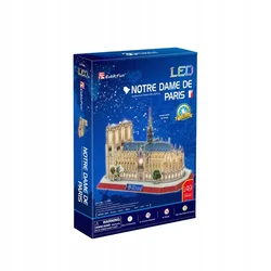 CubicFun 3D Puzzle, Notre Dame (z lučko)