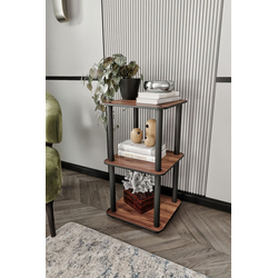 Hanah Home Polica za kuću Bookcase, 34x72x34 cm, Boje oraha