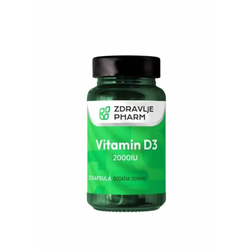 ZDRAVLJE PHARM Vitamin D3 2000 IU