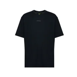 BOSS Majica Tee 10 50519368 Mornarsko modra Regular Fit