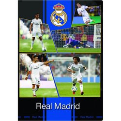 FC Real Madrid fascikl s gumicom, A4