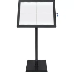 Black StarL LED informacijski prikazni komplet, črn