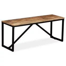 Den Klop iz trdnega mangovega lesa 110x35x45 cm
