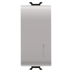 Gewiss Chorus, 1P prekidač 16A, indikator, 1M, natural saten ( Gw13002 )