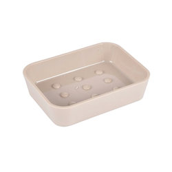 POSUDA ZA SAPUN siva, sivo-braon plastika