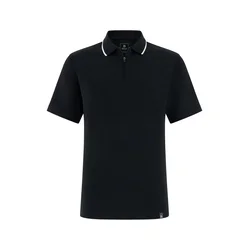 Boggi Milano Majica Pima Interlock črna