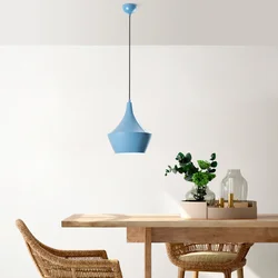 Opviq Luster Tom, 37-130cm, O23 cm, Plavi