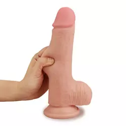 LoveToy Skinlike Soft Cock 7.5 Flesh