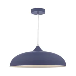 Där Lighting KAE0123 - Luster na sajli KAELAN 1xE27/60W/230V plava