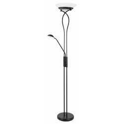 Rabalux Gamma Podna lampa sa čitačem,1*230W,1*40W,mat crna