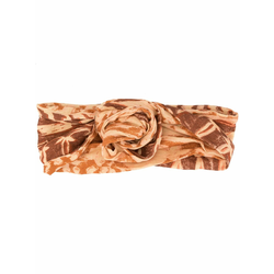 Cult Gaia - printed turband - women - Brown