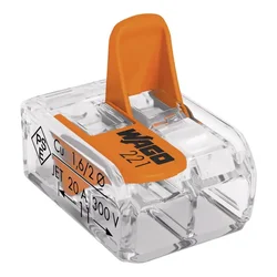 STEZALJKA WAGO 2x0,20-4,00mm/32A/450V 221-412