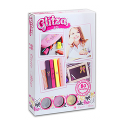 GLITZA ART tatu set - cutie bow