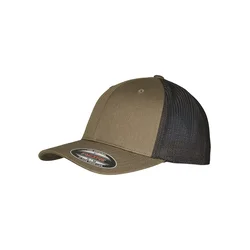 Flexfit Trucker Recycled Mesh olive/black