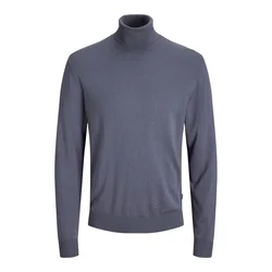 JACK & JONES Pulover JJEEMIL temno siva