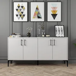 Hanah Home Komoda Kiev 160 160x78x35cm Bela