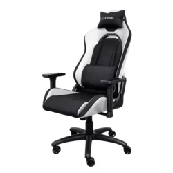 Trust gaming stolica GXT714W RUYA, crno-bijela