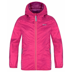 Loap softshell jakna za djevojčice Lyparo, roza, 112/116 (SFK2201)