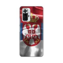 Silikonska maska za Xiaomi Redmi Note 10 Pro/10 Pro Max SRB Print Skin crvena