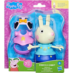 Peppa Pujsek: Oblečena Rebecca s figuricami in dodatki - Hasbro