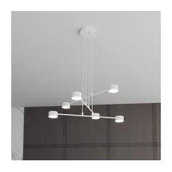 Luster na sajli MODUS 6xGX53/10W/230V bela