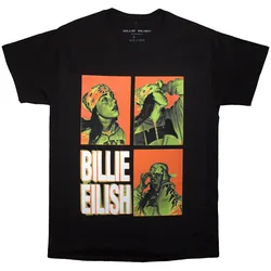 Billie Eilish Majica 3 Photo Logo Unisex Black M