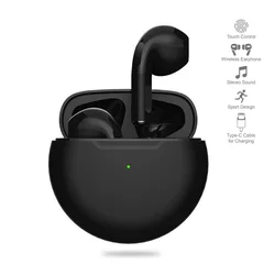 Airpods Bluetooth slušalice T-phox Pro, Crne