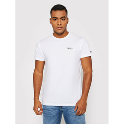 Pepe jeans Majice s kratkimi rokavi ORIGINAL BASIC NOS Bela