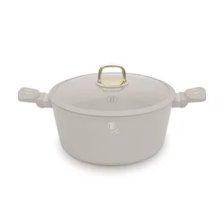 Berlinger Haus Šerpa sa poklopcem Sahara Collection BH-8072N, 28cm, Krem