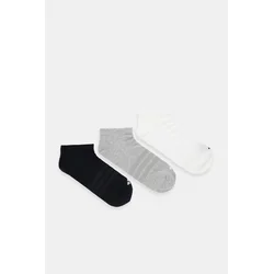 Adidas Čarape T Ess Low 3P, KC9629, Crne, sive i bele